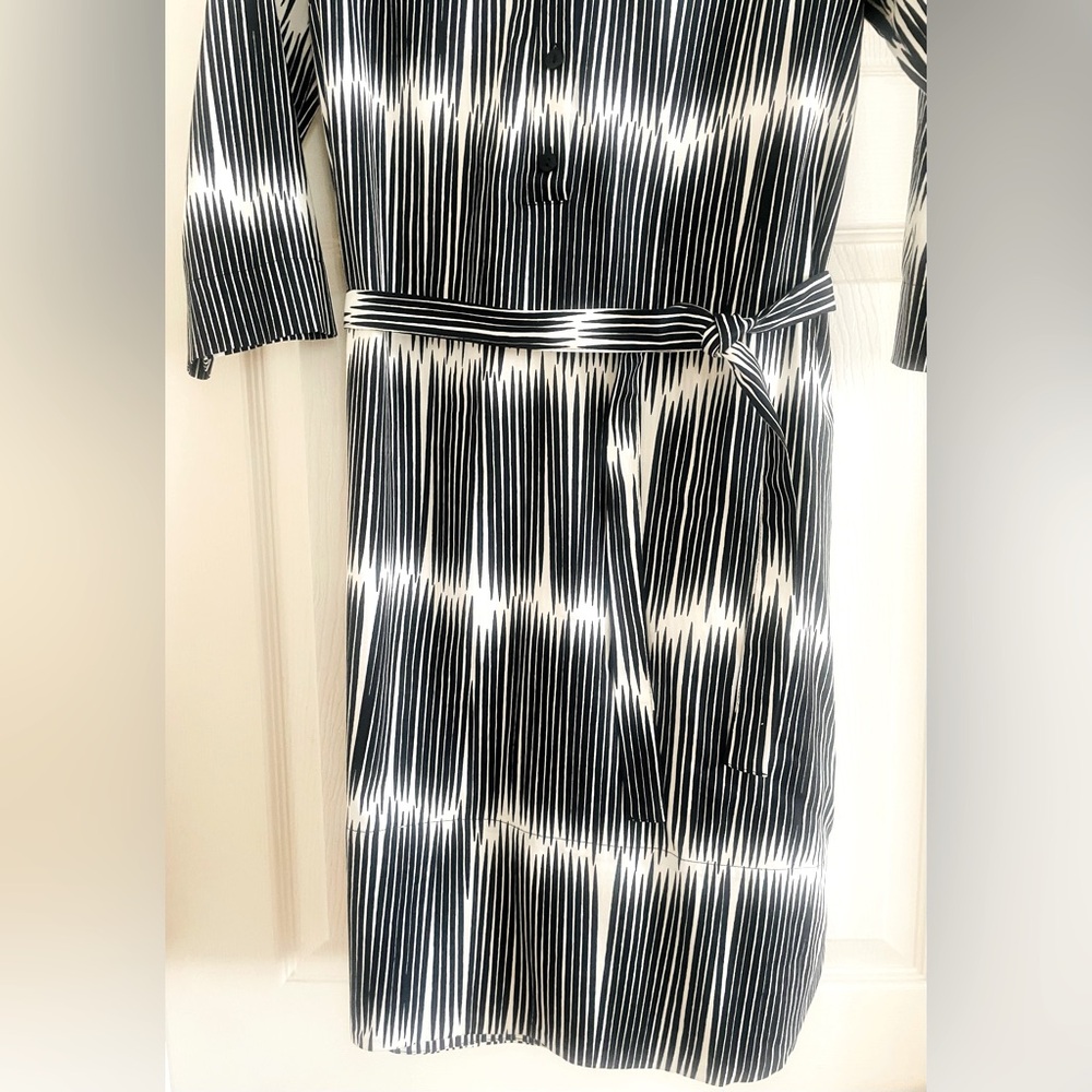 Marimekko “Kangasmekko” Black Striped Dress - Picture 4 of 7
